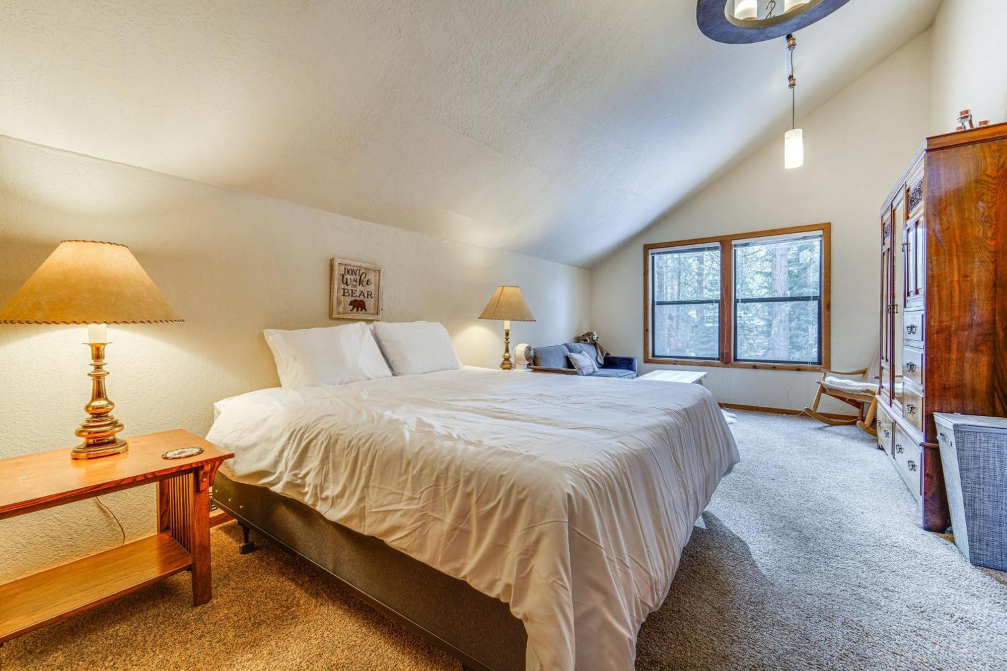 Family-Friendly Truckee Cabin In Tahoe Donner! Exteriör bild