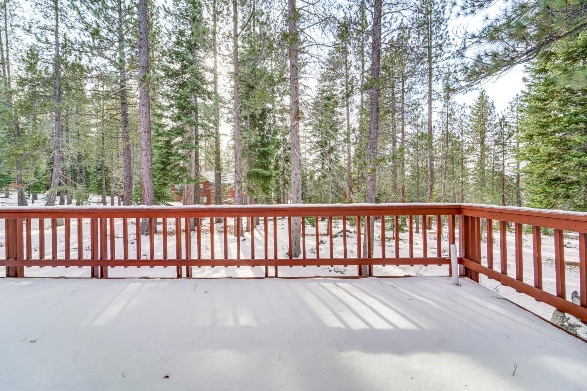 Family-Friendly Truckee Cabin In Tahoe Donner! Exteriör bild