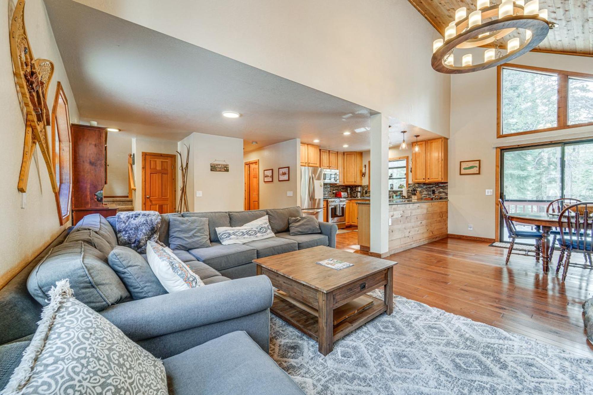 Family-Friendly Truckee Cabin In Tahoe Donner! Exteriör bild